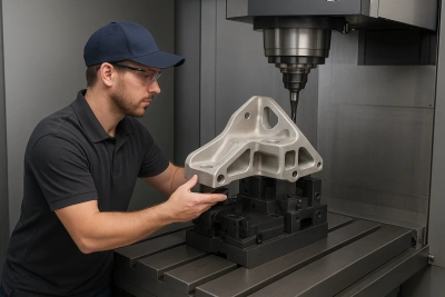 Aerospace machining with reduced part flipping for improved efficiency